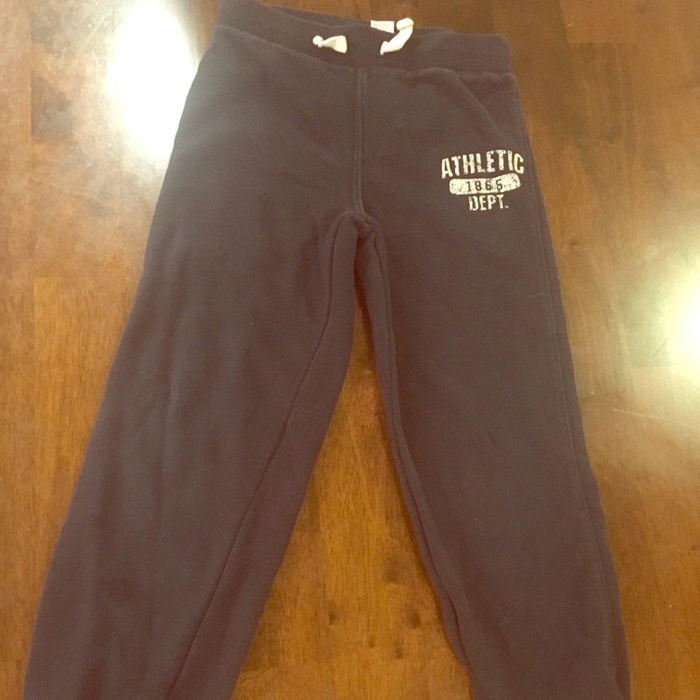 Boys black sweatpants